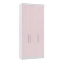 Ver imagem 1 de Guarda Roupa Dormitório Modulado Alpes 3 Portas C/ Cabideiro - Módulo Roupeiro Alpes - Luciane:rosa