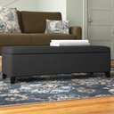 Ver imagem 7 de Recamier Bau Julia 1,20m Suede Cinza - Inova Decor Inova Decorações