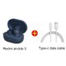 3 fones de ouvido bluetooth Original xiaomi redmi airdots Xiaomi Official Original Global Headphone  - 1