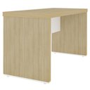 Ver mais imagens de Mesa para Escritório 135cm Tamburato Corp A06 Carvalho/branco - Mpozenato