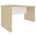 Ver imagem 7 de Mesa para Escritório 135cm Tamburato Corp A06 Carvalho/branco - Mpozenato