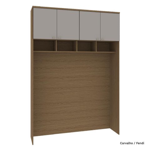 Guarda Roupa Modulado Ponte 163cm 04 Portas 234cm Alt Setiba