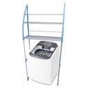 Ver imagem 3 de Rack Estante Lavanderia Prateleira Maquina de Lavar Organizador Metal Casa Organização