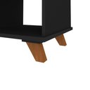Ver imagem 6 de Mesa de Escritório em L Retrô 3 Gavetas Arizona Freijó Preto