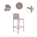 Ver imagem 2 de Conjunto para Área com 03 Banquetas Jade e 01 Bistro Dubai