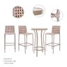 CONJUNTO PARA ÁREA COM 03 BANQUETAS JADE E 01 BISTRO DUBAI - 1