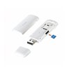 Mini Modem 3G USB  D-Link Dwm 156 com Entrada para Antena Rural - Branco - 3