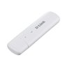 Mini Modem 3G USB  D-Link Dwm 156 com Entrada para Antena Rural - Branco - 1