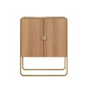 Ver imagem 1 de Conjunto Sala de Estar Buffet e Rack Estilo Orgânico Hanover/Dourado