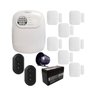 Kit Alarme Intelbras Monitorado Pelo Celular com 7 Sensor sem Fio de Abertura - 1
