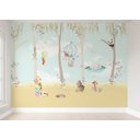 Ver imagem 1 de Papel de parede safári animal menina para quarto de bebê M² PP23