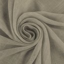 Ver imagem 5 de Cortina Gaze de Linho Flamê Basic 3,00x2,70m para Trilho Suíço Sala e Quarto:Bege