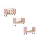 Ver imagem 4 de Berço Mini Cama Infantil Q Charm 70cm Com Rodízios e Mosqueteiro - ÉdeCasaMóveis                                                               