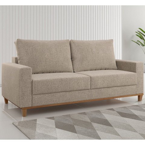 Sofá Living 3 Lugares 180cm Linhão Livia
