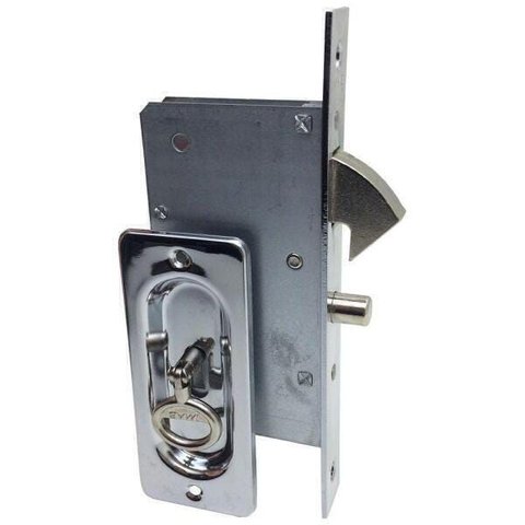 Fechadura Porta Correr 1352 Interna Bico Papagaio Cromado