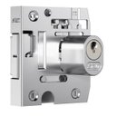 Ver imagem 1 de Fechadura Porta Vidro 2002 Cilindro Oval Cromada