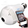 Câmera Lâmpada Alta Definição 360 Panoramica Espia Wifi Ip Seguraca Vr V380 - 1