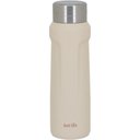Ver imagem 1 de Just Life Garrafa Térmica 23x7x7cm 500ml Inox Branco Parede Dupla
