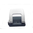 Ver imagem 1 de Perfuradores Furador Papel A4 2 Furos 20 Folhas Bege 4 Un.