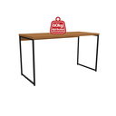 Ver imagem 5 de Mesa Escritório 1,36m Kappesberg Estilo Industrial LI003 Canela/Preto Fosco - Kappesberg