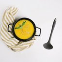 Ver imagem 2 de Kit 4 Utensílios De Silicone Colher Espátula Concha Vazado Preto - Preto