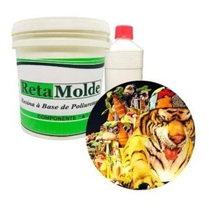 Resina Para Esculturas, Estatuas Em Isopor - Carnaval - Natural