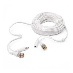 Cabo Câmera De Segurança Cftv Dvr 30 Metros Coaxial Elétrico - 1