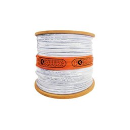 Cabo Coaxial Foxlux Rg6 67 300Mts Branco - 1