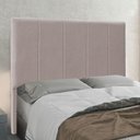 Ver imagem 5 de Cabeceira King Size Casal 1,95m Erza Linho Areia - Gran Belo