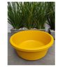 Bacia De Plástico Extra Grande 100 Litros Amarela Arqplast - 5
