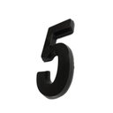 Ver imagem 3 de Número Residencial Preto 3d Porta Parede Casa Prédio Empresa 5