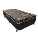 Ver imagem 1 de Box Base Conjugada Espuma Dupla Solteiro King Corino (110kg - 0.96x2.03x56):preto