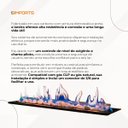 Ver imagem 7 de Lareira a Gás Interna de Embutir 80cm:lareira a Gás Glp 80 Cm