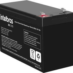 Fonte De Alimentação Ininterrupta Fa 1220s Bateria Intelbras - 1