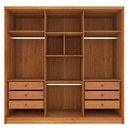Ver imagem 4 de Guarda Roupa Casal 100% Mdf 6 Portas 6 Gavetas com Pés Fortuna Tcil Tcil Móveis Roupeiro 100% Mdf Fo