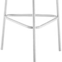 Ver imagem 5 de Kit 2 Banquetas para Cozinha com Base de Aço Cumbuca Branco/Nature