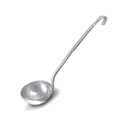 Ver imagem 2 de Concha De Feijão Molho Sopa Montada Alumínio 9cm cabo 23cm