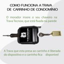 Ver imagem 2 de Trava para Carrinhos de Compras em Condomínio Chave - Tecnow