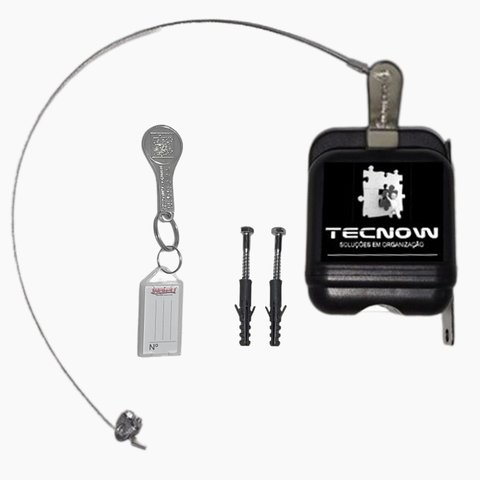 Trava para Carrinhos De Compras Em Condomínio Chave - Tecnow