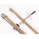 Ver imagem 1 de Kit Varão para Cortinas 2,0mts Duplo 19/28mm Cromado