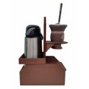 Ver imagem 5 de Porta Chimarrão Mdf Marrom 2 Litros - Volpato
