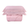 Kit Colcha Classic Border Queen Rosa 3 Pçs 2,40m X 2,60m Sonhare Sultan - 2