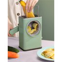 Ver imagem 4 de Multiprocessador Alimentos Manual Faitador Moedor Cortador Ralador 3 em 1 Legumes Triturador
