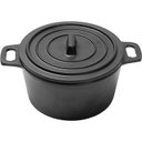 Ver imagem 1 de Terrina Caçarola Colors Black em Melamina - 900ml - Oxford