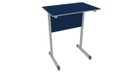 Ver imagem 1 de Mesa Impressora 0,60 X 0,40 - Azul/cinza