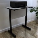 Ver imagem 2 de Mesa Impressora 0,60 X 0,40 - Cinza/preto