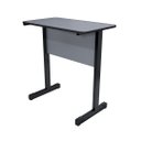 Ver imagem 1 de Mesa Impressora 0,60 X 0,40 - Cinza/preto