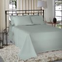 Ver imagem 2 de Jogo de Cama Casal Liso 300 Fios Nova América: Verde