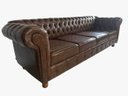 Ver imagem 3 de Sofá Chesterfield Luiz XV Capitonê 2,60m Corano Marrom DECORAÇÃO / SALA / BARBEARIA