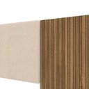 Ver imagem 6 de Cabeceira Casal Queen Cama box 268cm Ripado Selma Brisa/linho Bege V01 - D’Rossi